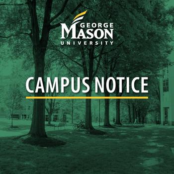 Graphic illustration says Campus Notice
