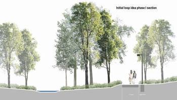 rendering of pathway